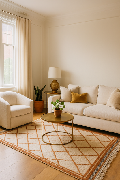 Henna Diamond Rug