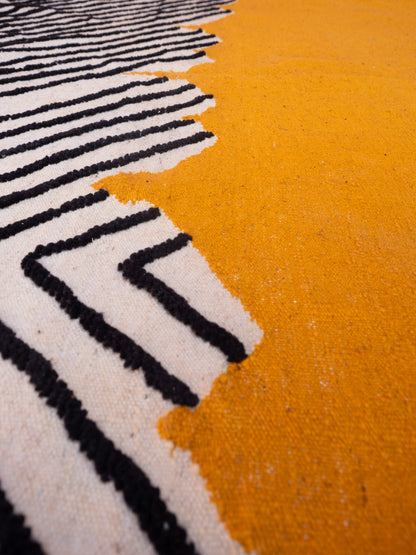 sahara henna dyed rug